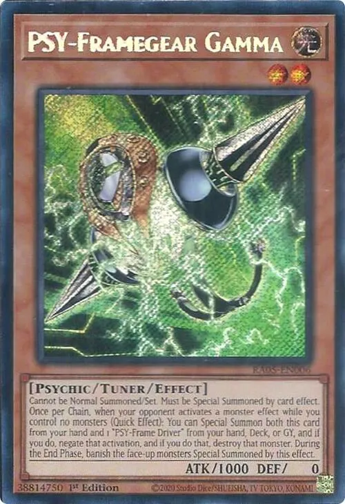PSY-Framegear Gamma - Secret Rare