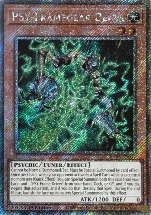 PSY-Framegear Delta - Platinum Secret Rare