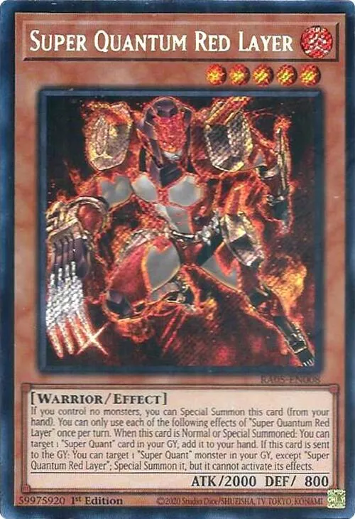 Super Quantum Red Layer - Secret Rare