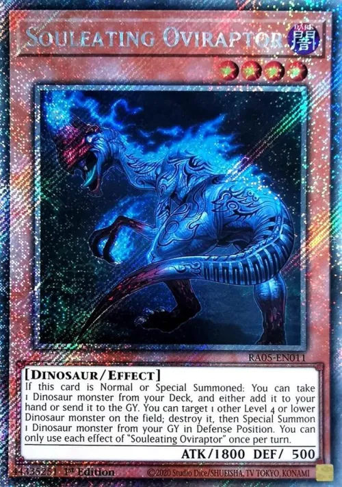 Souleating Oviraptor - Platinum Secret Rare