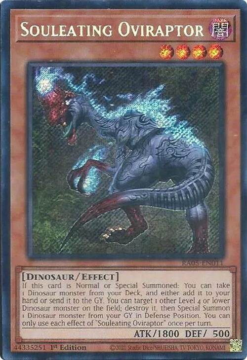 Souleating Oviraptor - Secret Rare