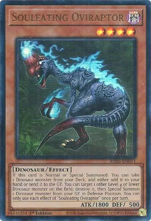 Souleating Oviraptor - Ultra Rare