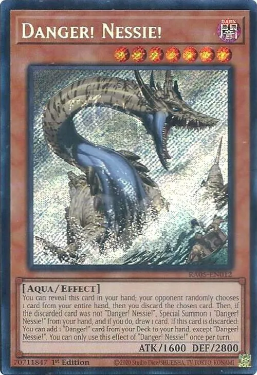 Danger! Nessie! - Secret Rare
