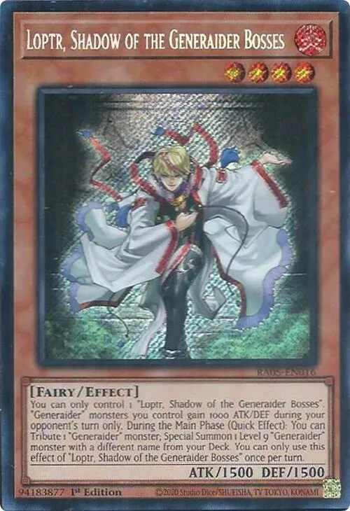 Loptr, Shadow of the Generaider Bosses - Secret Rare