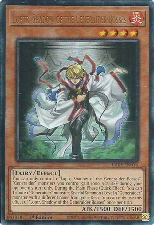 Loptr, Shadow of the Generaider Bosses - Pur