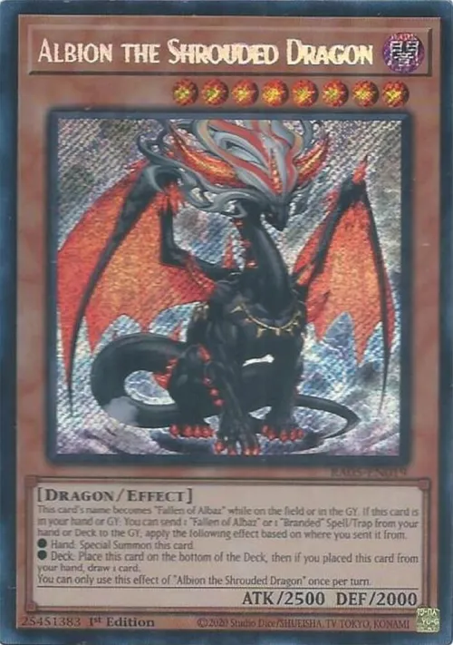 Albion the Shrouded Dragon - Secret Rare