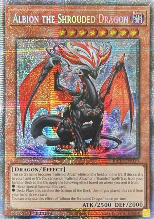 Albion the Shrouded Dragon - Starlight Rare