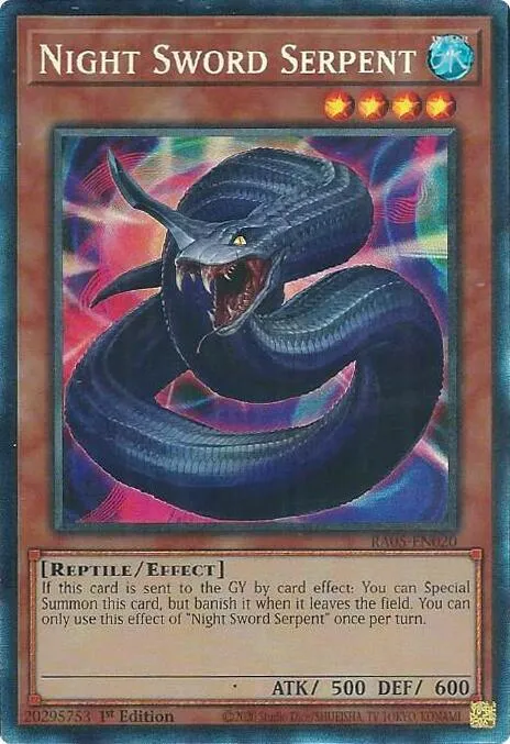 Night Sword Serpent - Pcr