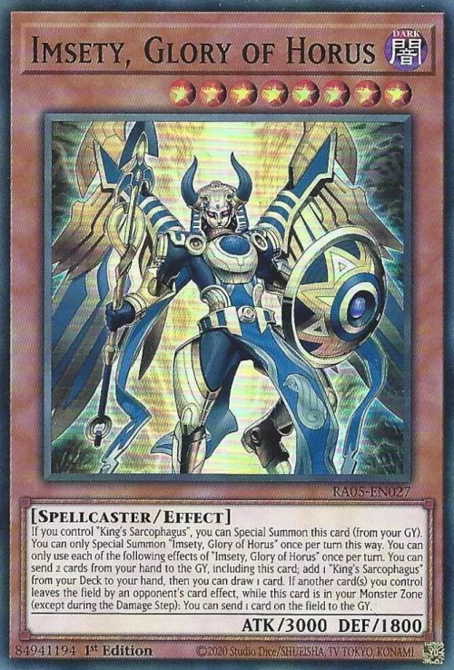 Imsety, Glory of Horus - 1st Edition