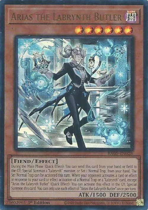 Arias the Labrynth Butler - Ultra Rare