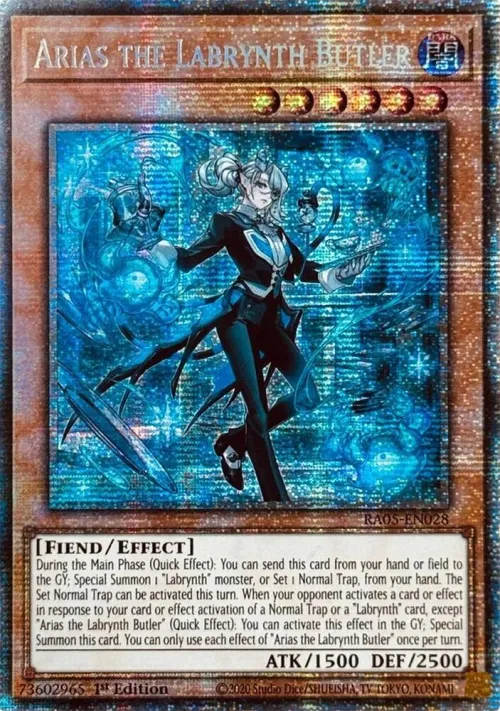 Arias the Labrynth Butler - Starlight Rare