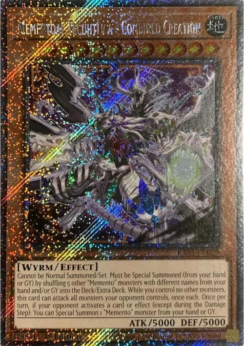 Mementoal Tecuhtlica - Combined Creation - Platinum Secret Rare