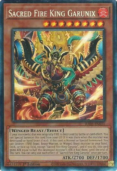 Sacred Fire King Garunix - Pcr