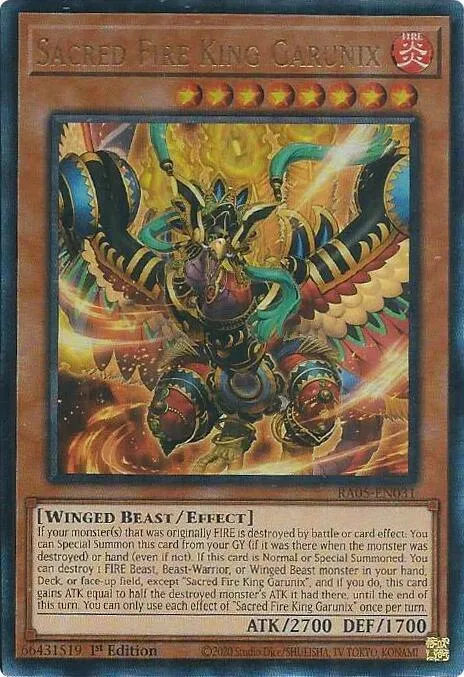 Sacred Fire King Garunix - Pur