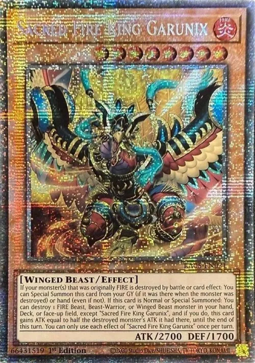 Sacred Fire King Garunix - Starlight Rare