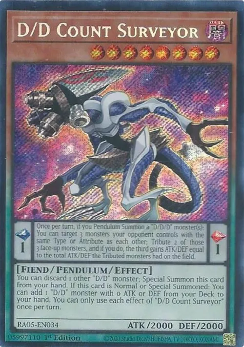 D/D Count Surveyor - Secret Rare