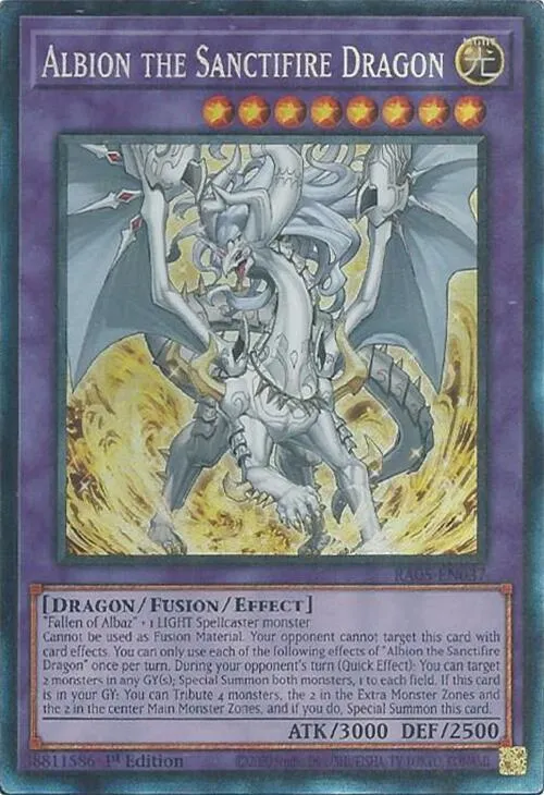 Albion the Sanctifire Dragon - Pcr