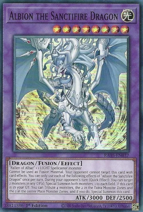 Albion the Sanctifire Dragon - 1st Edition