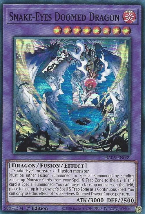 Snake-Eyes Doomed Dragon - 1st Edition