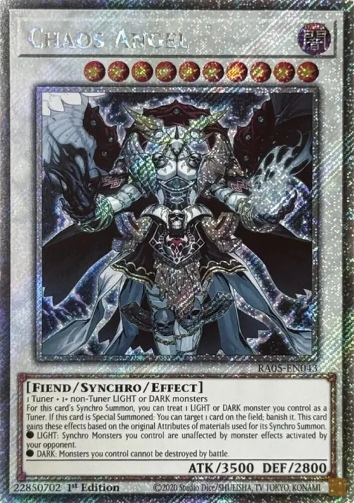 Chaos Angel - Platinum Secret Rare