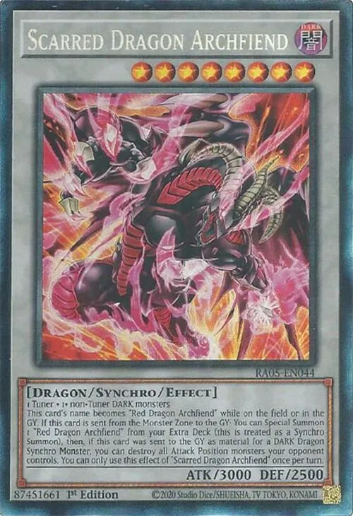 Scarred Dragon Archfiend - Pcr
