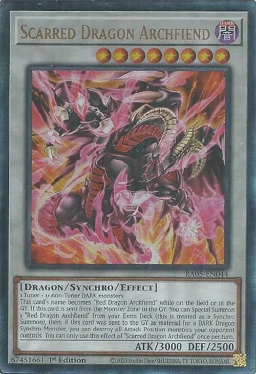 Scarred Dragon Archfiend - Pur