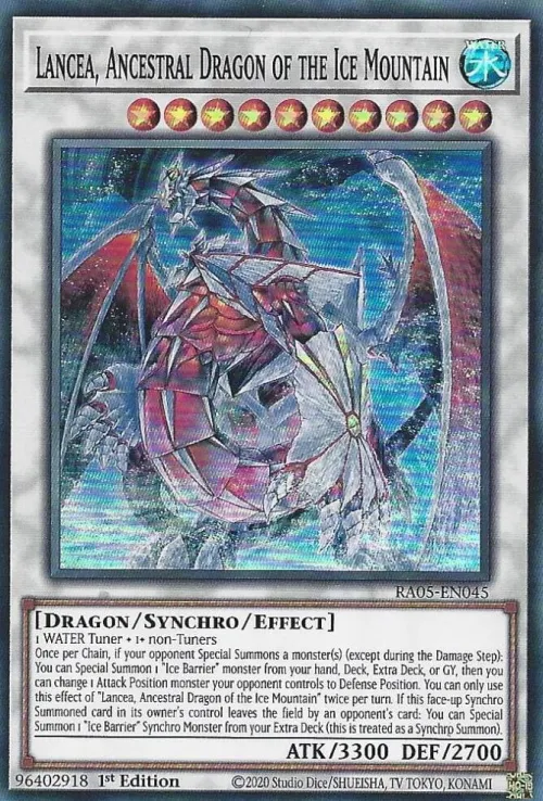 Lancea, Ancestral Dragon of the Ice Mountain - 1st Edition