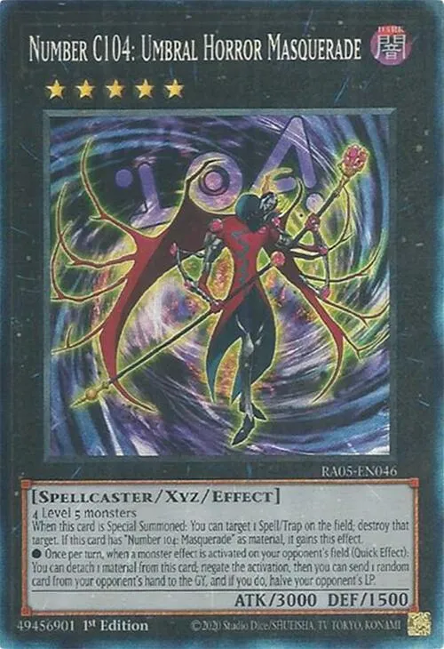 Number C104: Umbral Horror Masquerade - Pcr