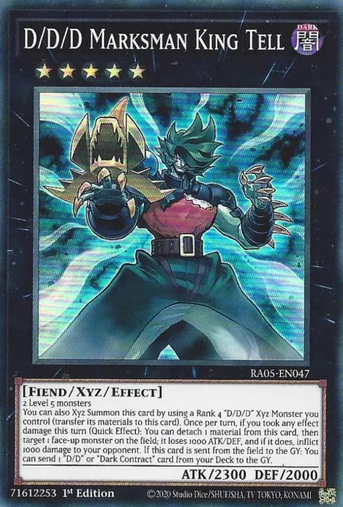 D/D/D Marksman King Tell - 1st Edition