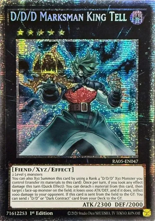 D/D/D Marksman King Tell - Starlight Rare