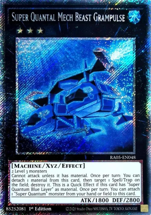 Super Quantal Mech Beast Grampulse - Platinum Secret Rare