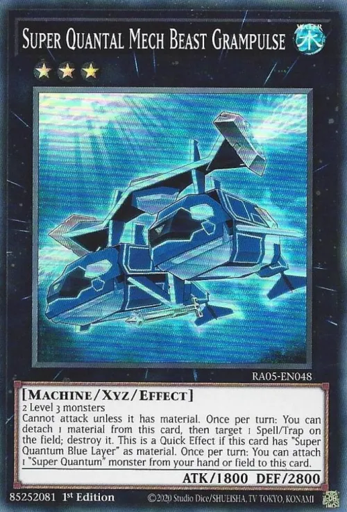 Super Quantal Mech Beast Grampulse - 1st Edition