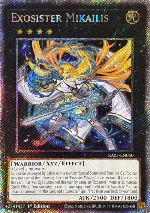 Exosister Mikailis - Platinum Secret Rare