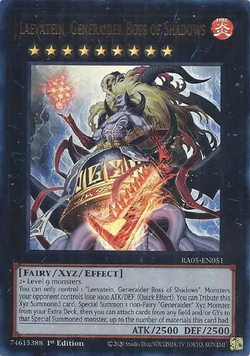 Laevatein, Generaider Boss of Shadows - Ultra Rare
