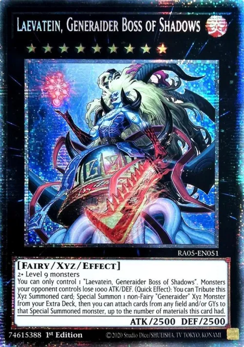 Laevatein, Generaider Boss of Shadows - Starlight Rare