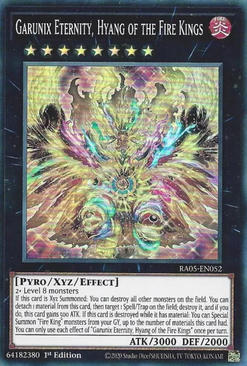 Garunix Eternity, Hyang of the Fire Kings - 1st Edition