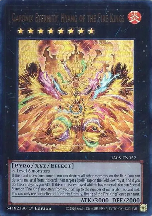 Garunix Eternity, Hyang of the Fire Kings - Ultra Rare