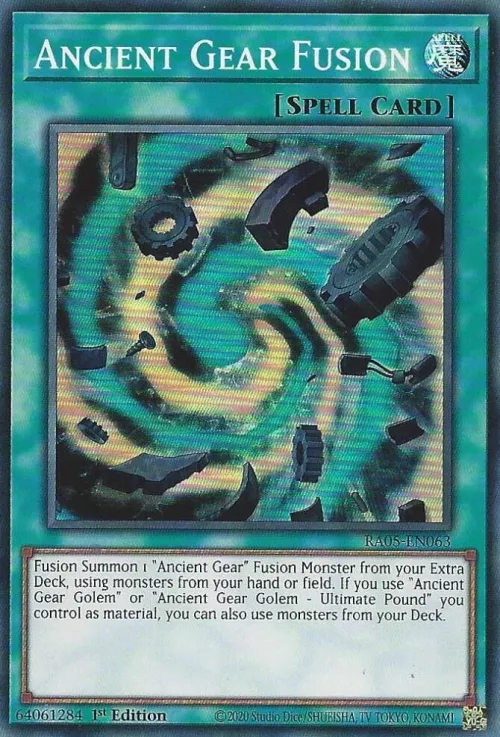 Ancient Gear Fusion - 1st Edition