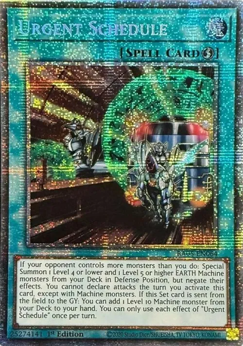 Urgent Schedule - Starlight Rare