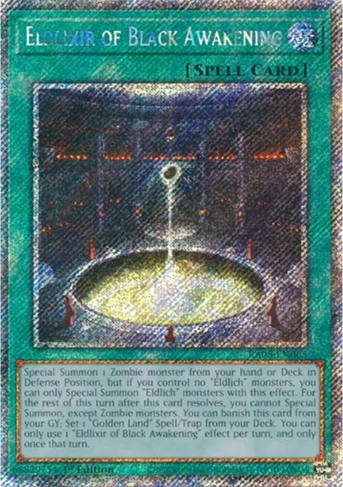 Eldlixir of Black Awakening - Platinum Secret Rare