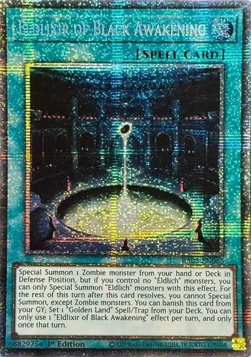 Eldlixir of Black Awakening - Starlight Rare