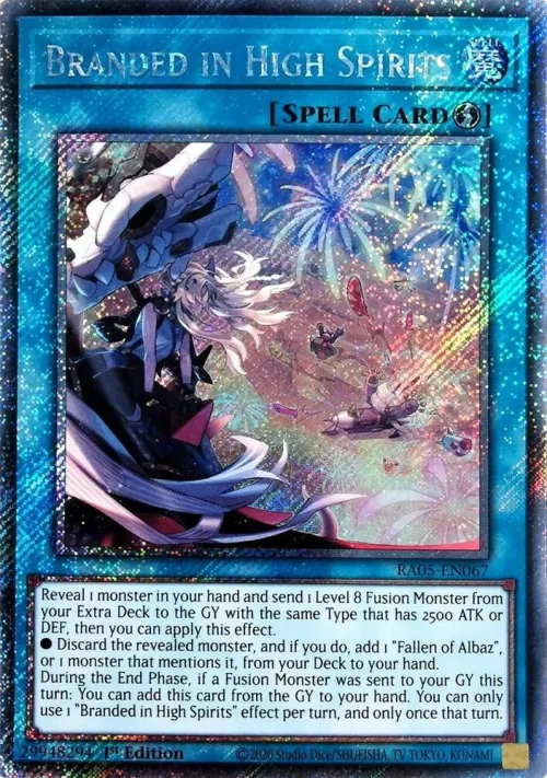 Branded in High Spirits - Platinum Secret Rare