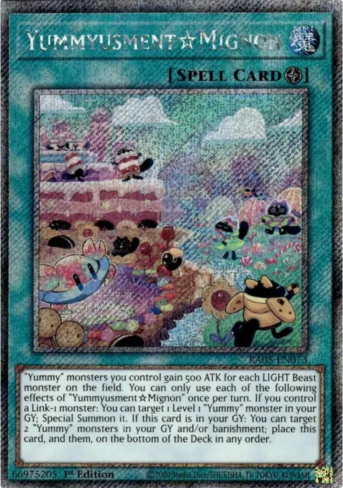 YummyusmentMignon - Platinum Secret Rare