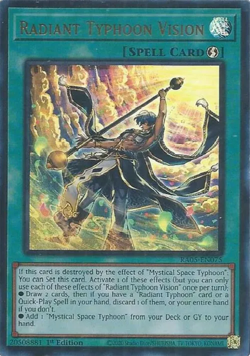 Radiant Typhoon Vision - Ultra Rare
