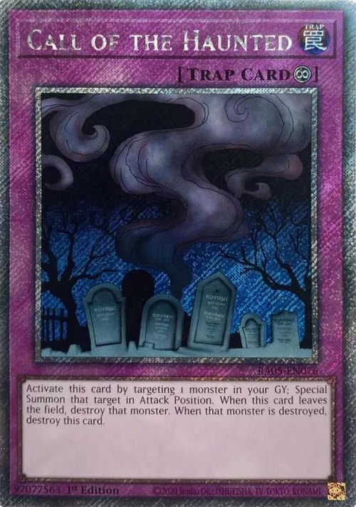 Call of the Haunted - Platinum Secret Rare