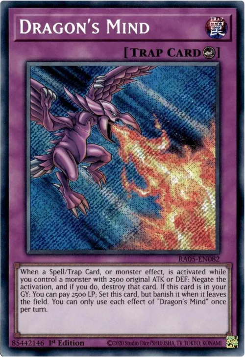 Dragon's Mind - Secret Rare