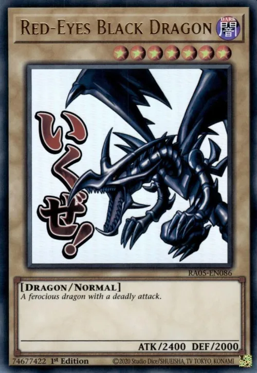 Red-Eyes Black Dragon - 1st Edition