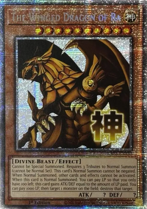 The Winged Dragon of Ra - Starlight Rare