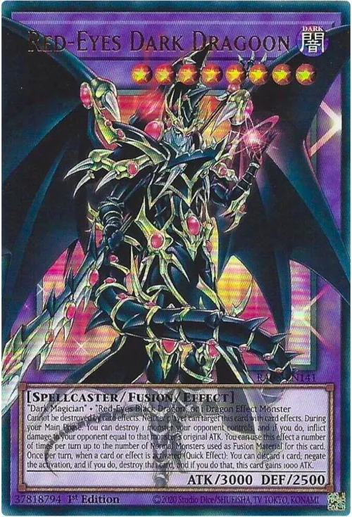 Red-Eyes Dark Dragoon - 1st Edition