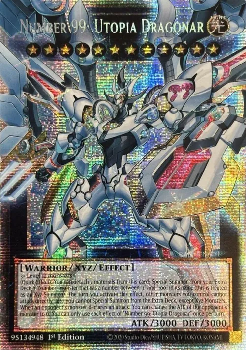 Number 99: Utopia Dragonar - Starlight Rare